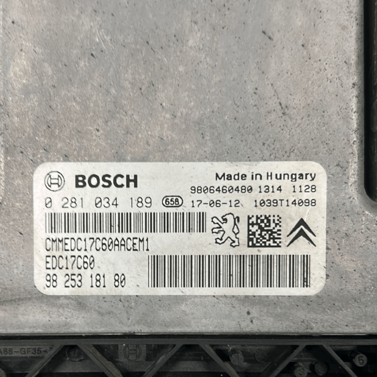 Kit avviamento opel grandland x 1.6 diesel (2017 > 2024) cod 0281034189 - F&P CRASH SRLS - Ricambi Usati