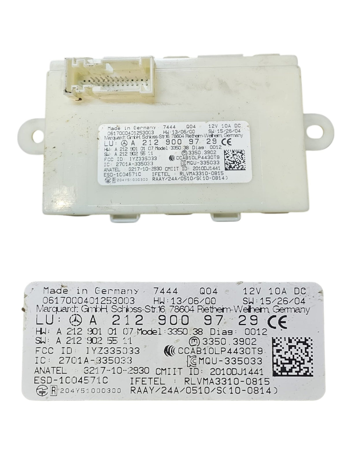 Key Kit / Ignition Mercedes CLA W117 (2013 - 2019) Engine Code: 651930 - F&P CRASH SRLS - Used Parts