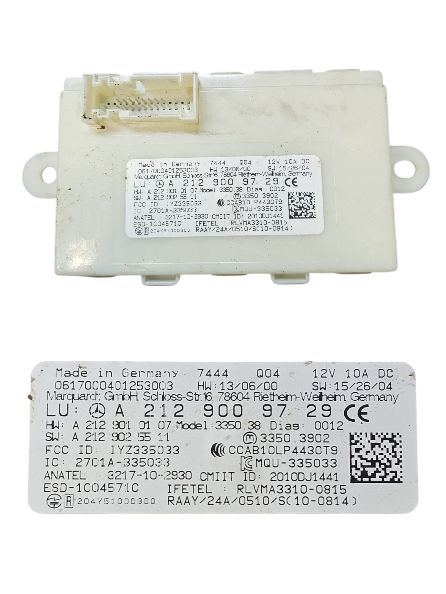 Key Kit / Ignition Mercedes CLA W117 (2013 - 2019) Engine Code: 651930 - F&P CRASH SRLS - Used Parts