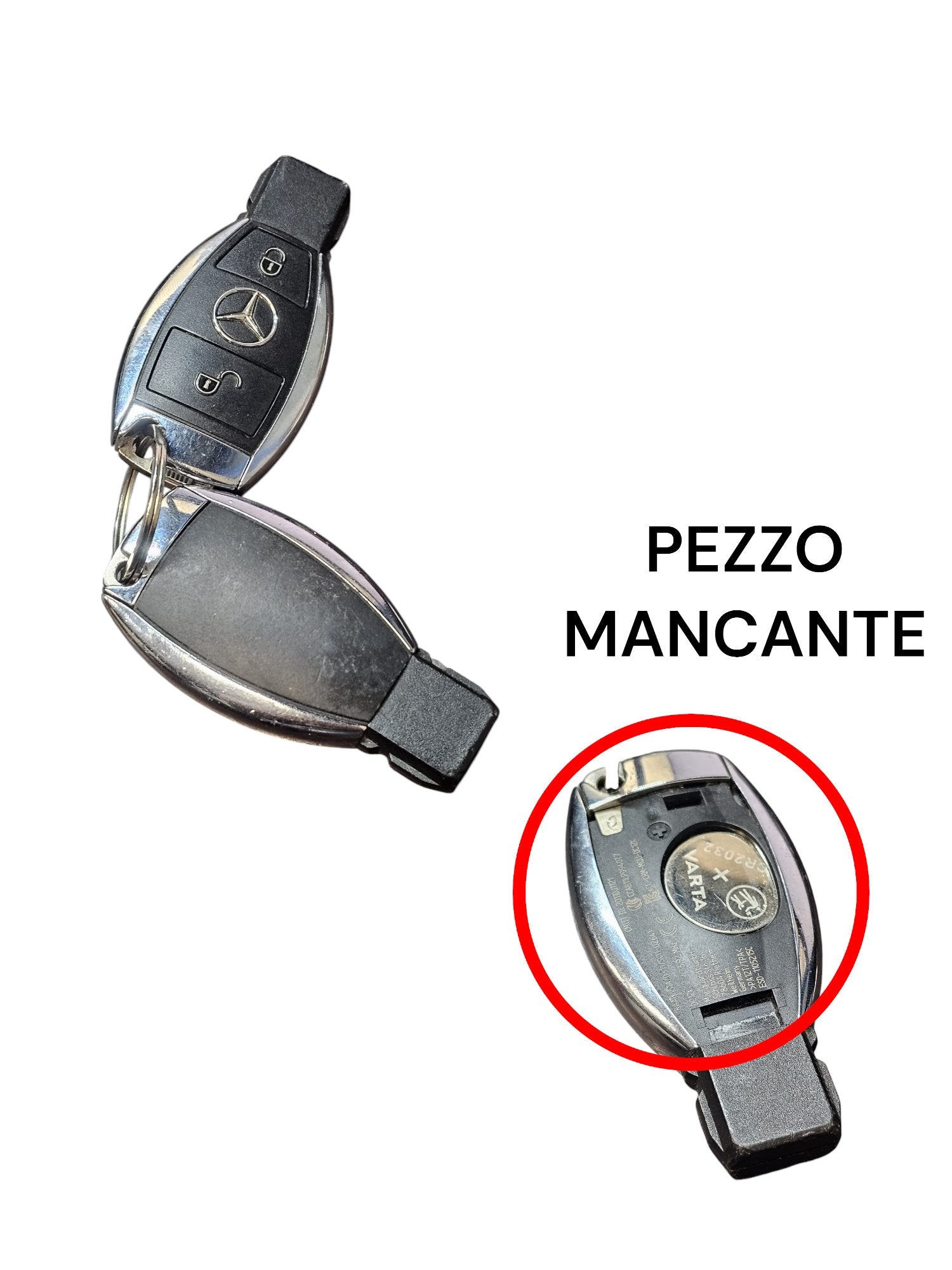 Kit Chiave / Accensione Mercedes CLA W117 (2013 - 2019) Sigla Motore: 651930 - F&P CRASH SRLS - Ricambi Usati