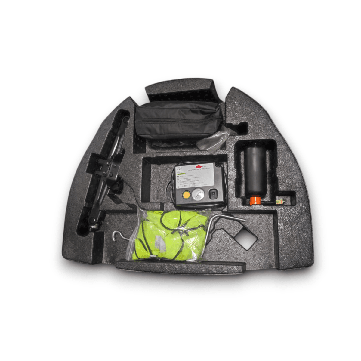 Kit gonfia e ripara + rivestimento toyota auris (e180) (2012 - 2018) - F&amp;P CRASH SRL - Ricambi Usati