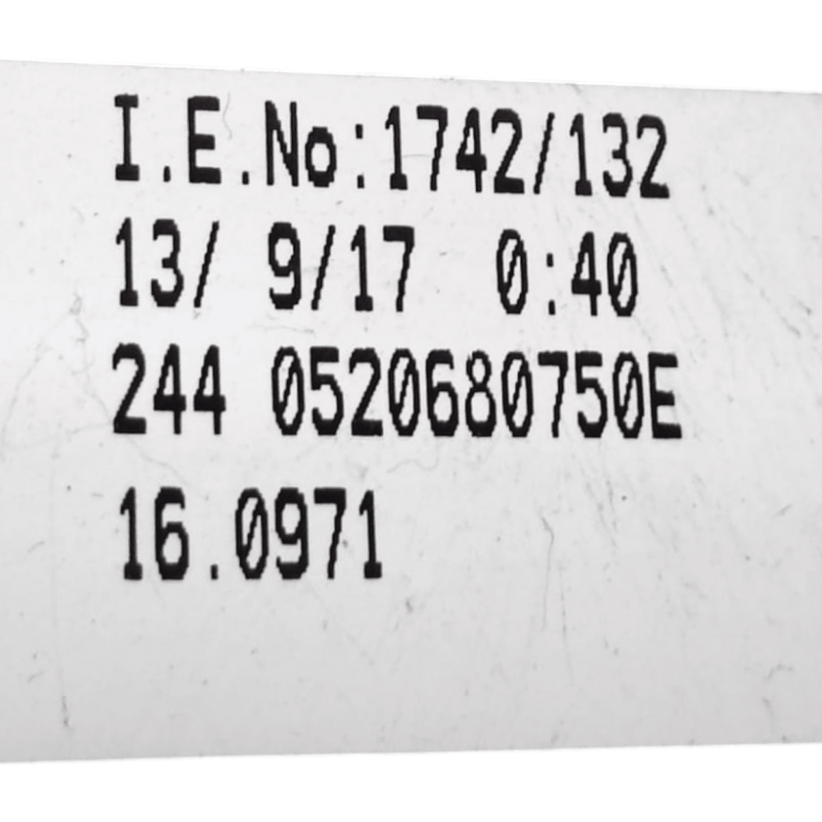 Kit pedaliera fiat doblo cod: 0520680750e (2009 - 2022) - F&P CRASH SRL - Ricambi Usati