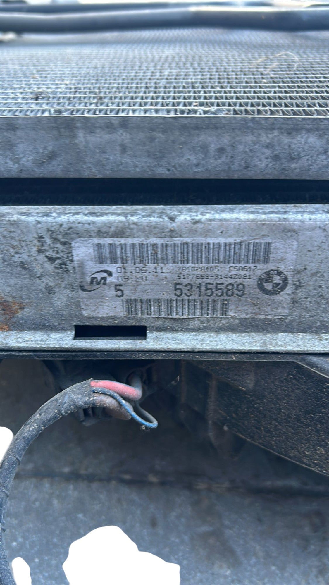 BMW Series 3 318d F31 F30 2.0 Diesel Radiator Kit Code:5020606 (2012 - 2019) - F&P CRASH SRLS - Used Parts