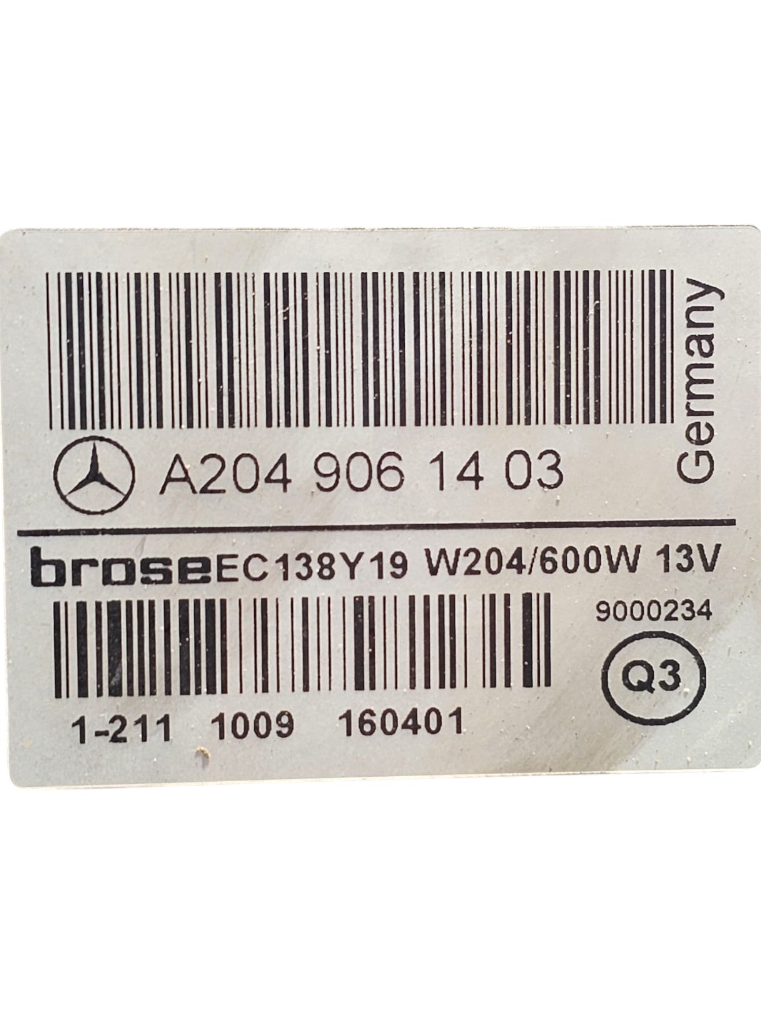 Kit Radiatore Mercedes Classe E W212 2.2 Diesel Cod:A2049061403 (2009 - 2016) - F&P CRASH SRLS - Ricambi Usati