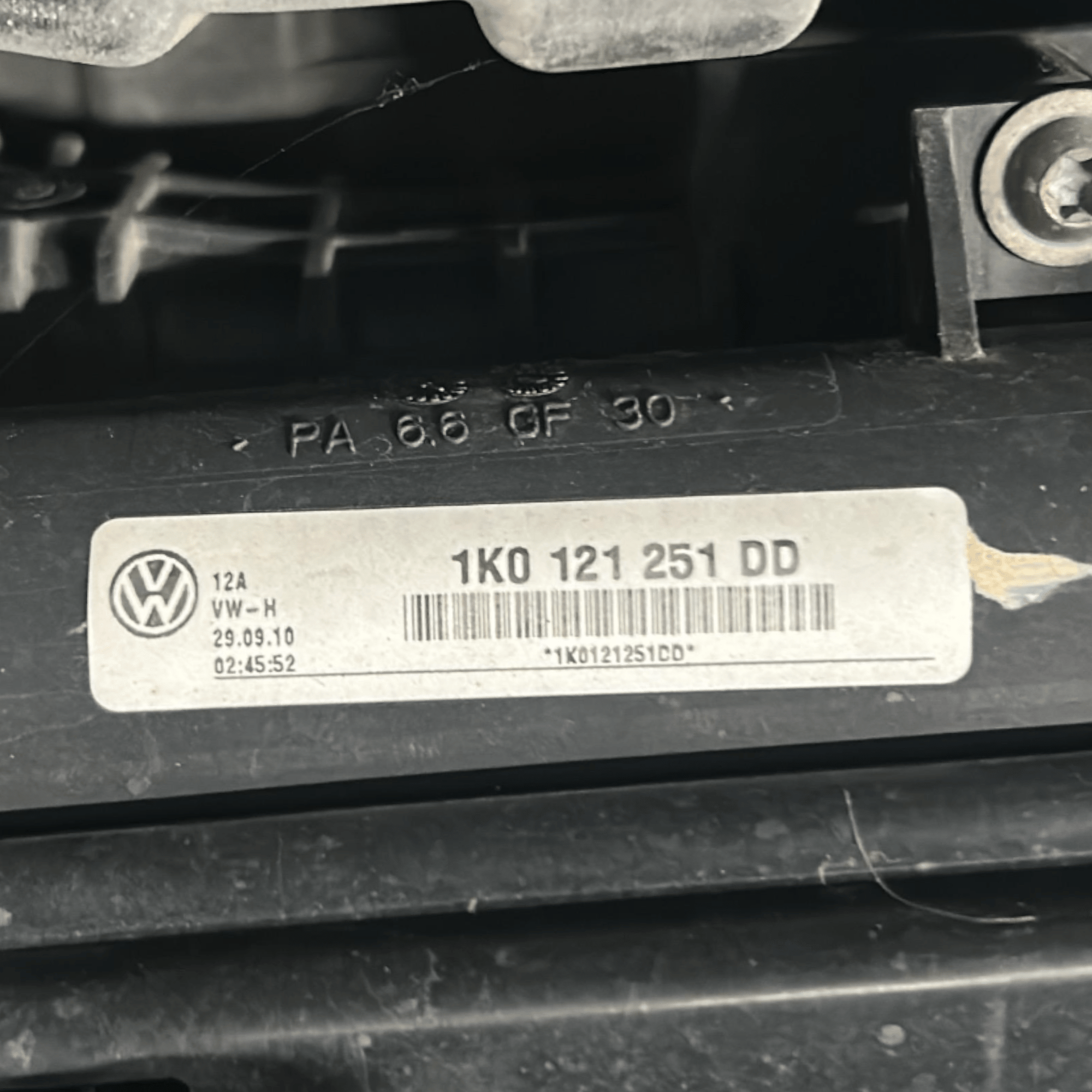 Kit Radiatori + Elettroventola Volkswagen Golf VI cod.1K0121251DD 1.6 Diesel (2004 > 2015) cod.1137328616 - F&P CRASH SRLS - Ricambi Usati