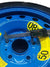 Kit Riparazione + Ruotino di scorta blu R16 in ferro Kia Soul (2014) cod.529103S910 - F&P CRASH SRLS - Ricambi Usati