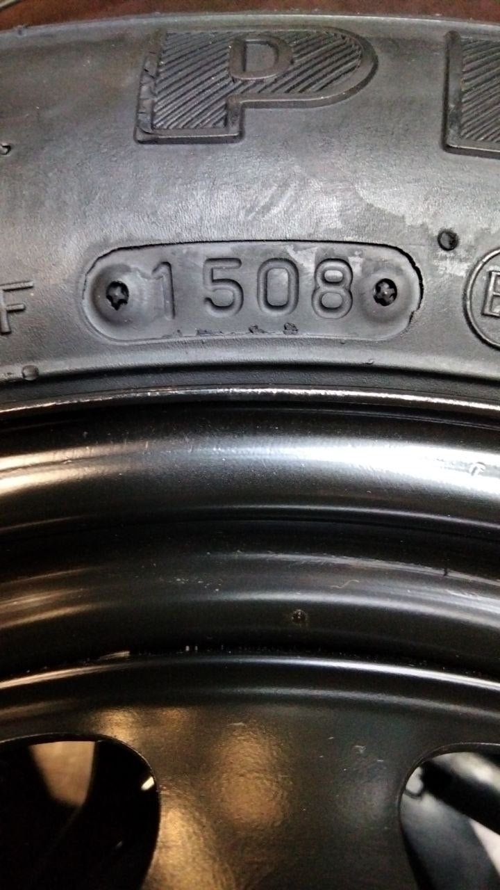 Kit riparazione+ruotino di scorta in ferro R15 nero Lancia musa(2003-2012)cod.46849214 - F&P CRASH SRLS - Ricambi Usati