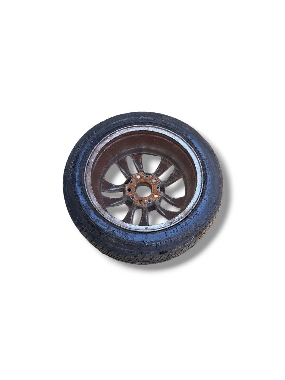 Kit Ruota / Ruotino di scorta pneumatico Bmw serie 1 E87 (2004 - 2012) 205/55R16 - F&P CRASH SRLS - Ricambi Usati