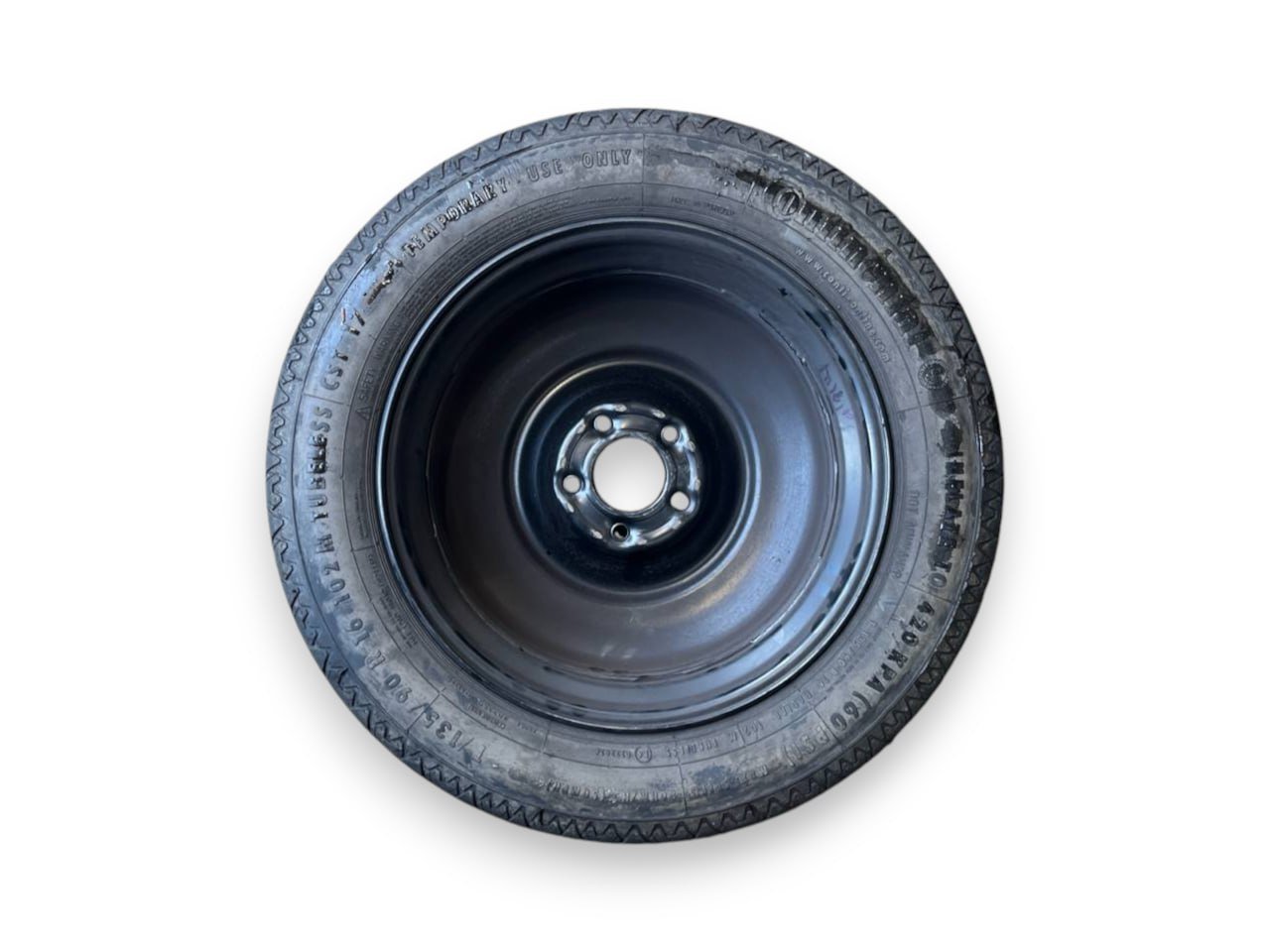 Kit Ruota / Ruotino di scorta pneumatico Citroen C4 Picasso (2013 - 2018) 135 / 90 R16 - F&P CRASH SRLS - Ricambi Usati