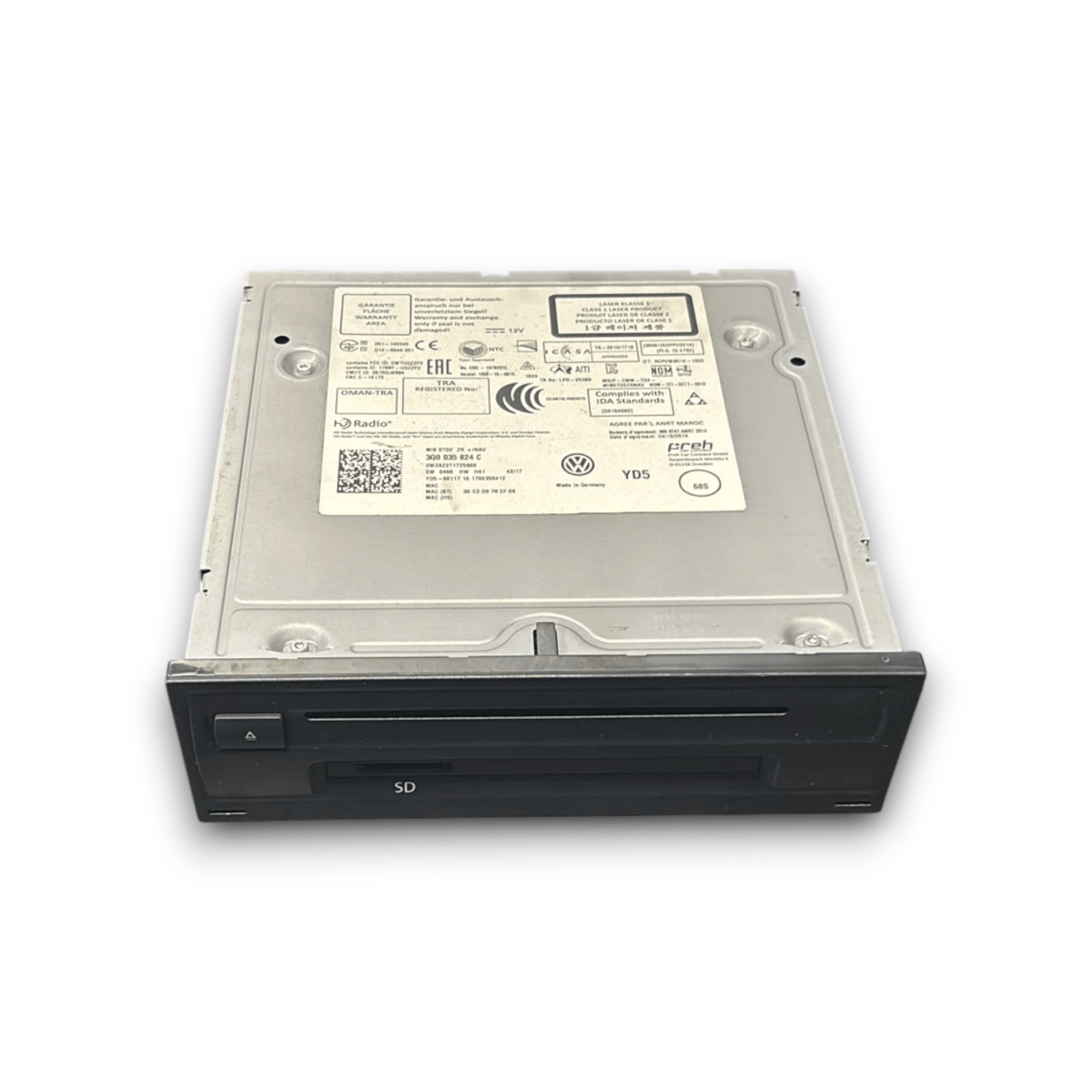 CD / DVD disc reader Volkswagen Polo AW1 code: 3Q0035824C (2017 - ) - F&amp;P CRASH SRL - Used Parts