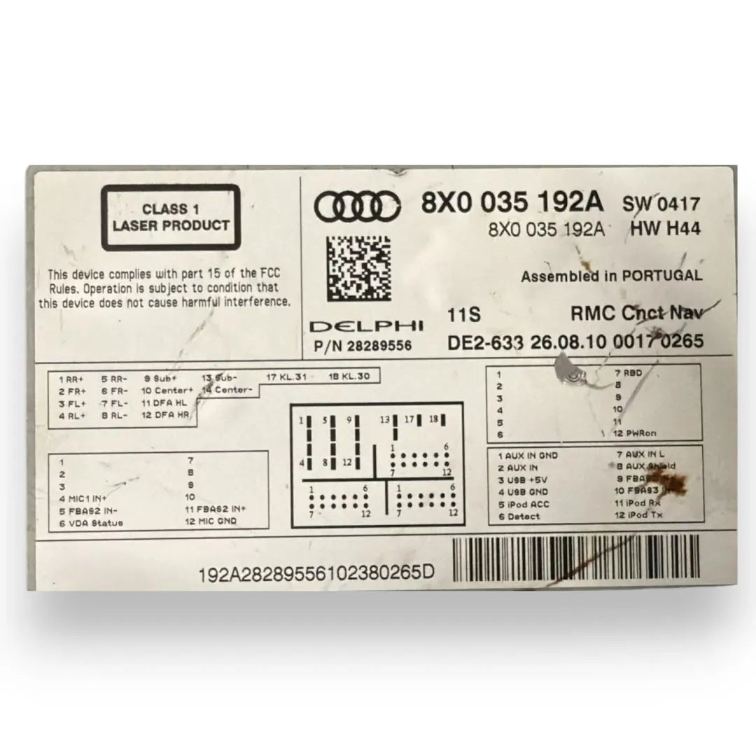 Dettaglio Lettore DVD per autoradio Audi A1 8X 2010–2019 - foto 3