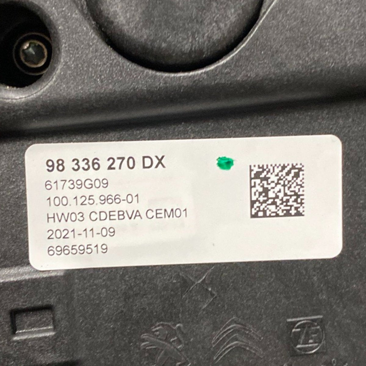 Leva cambio automatico peugeot 208 ii (2019 - ) Cod: 98336270dx - F&P CRASH SRLS - Ricambi Usati