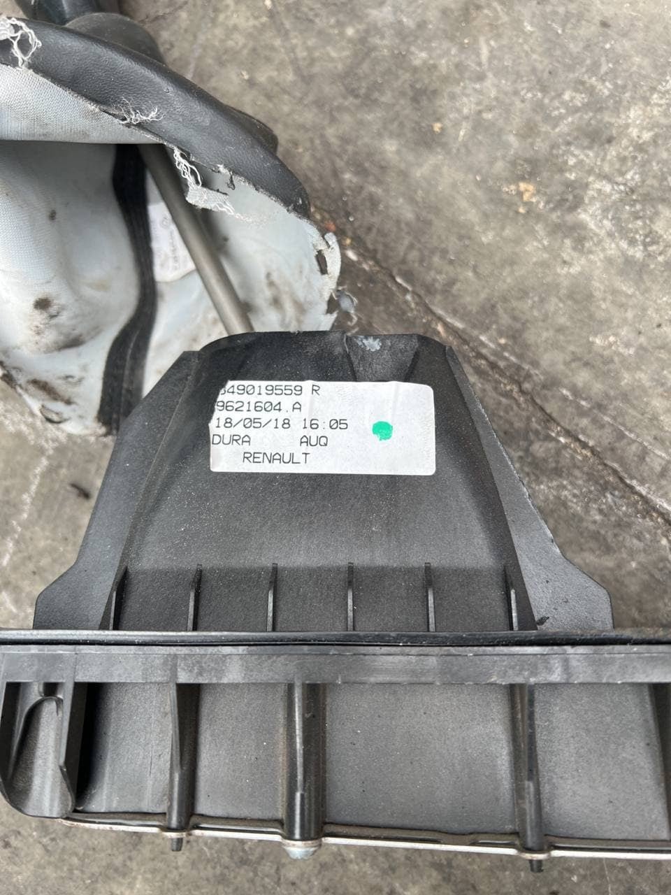 Leva cambio + cuffia + leveraggi Renault Clio IV cod 349017122R - F&P CRASH SRLS - Ricambi Usati