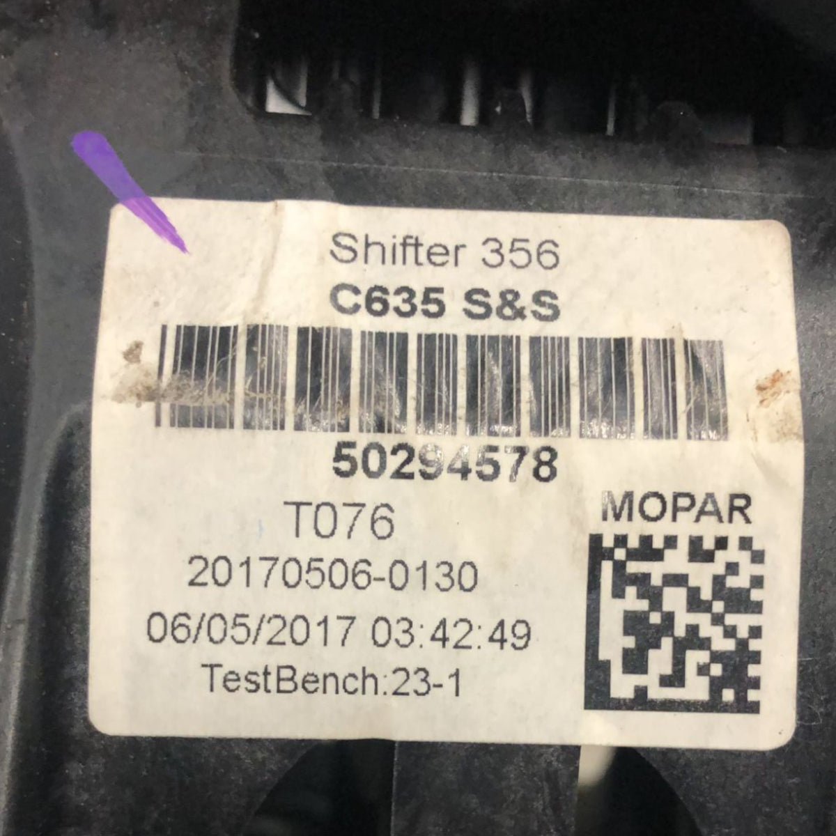 Fiat Tipo Gear Shift (2015 >) code:50294578 + Cables - F&P CRASH SRLS - Used Parts