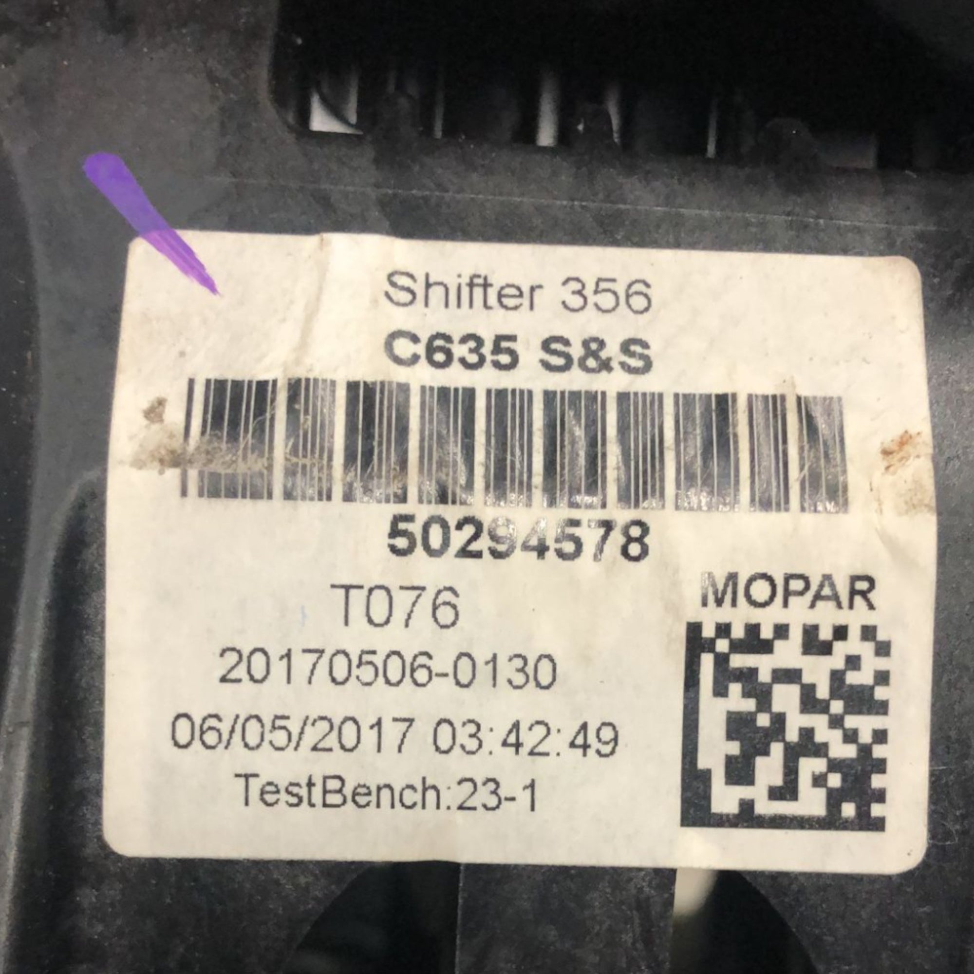 Leva Cambio Fiat Tipo (2015 >) cod:50294578 + Corde - F&P CRASH SRLS - Ricambi Usati