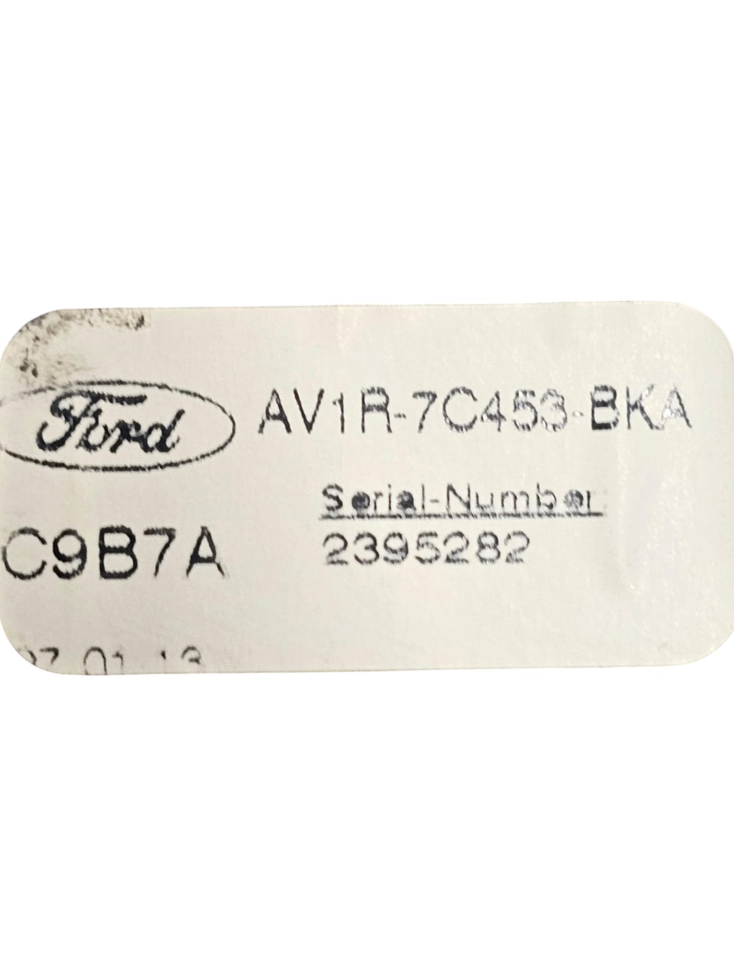 Leva Cambio Manuale 5 Marce Ford B - Max (2012 - 2018) Cod:AV1R - 7C453 - BKA - F&P CRASH SRLS - Ricambi Usati