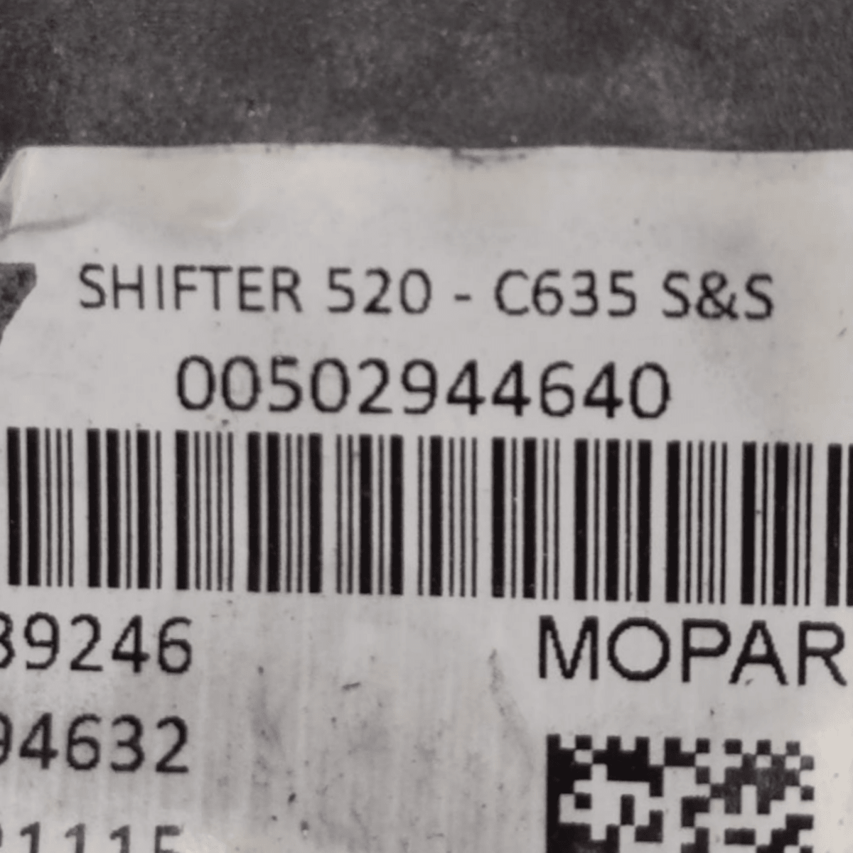 Leva cambio manuale 6 marce con corde jeep renegade 1.4 benzina cod: 00502944640 (2014 - ) - F&P CRASH SRL - Ricambi Usati