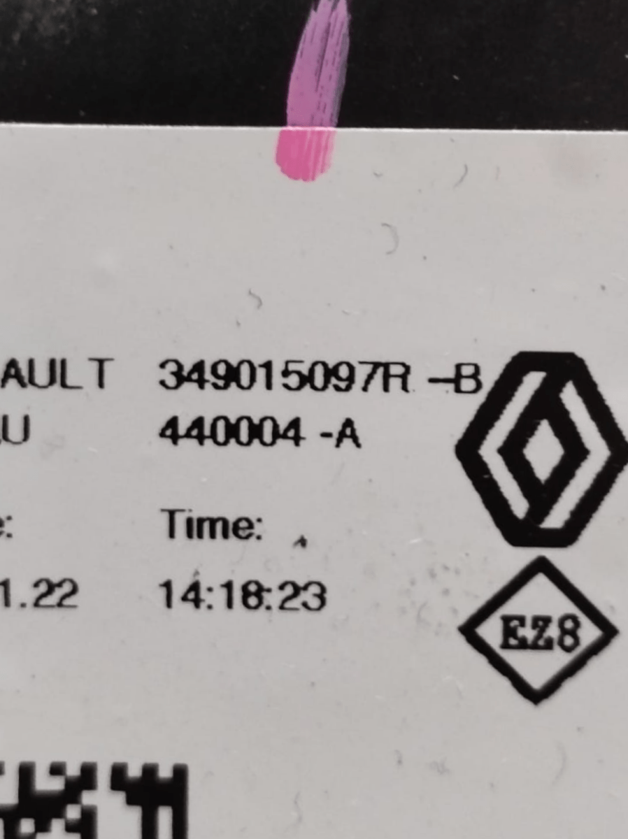 Leva Cambio Manuale 6 Marce Dacia Jogger COD: 349015097R (2021 - ) - F&P CRASH SRLS - Ricambi Usati
