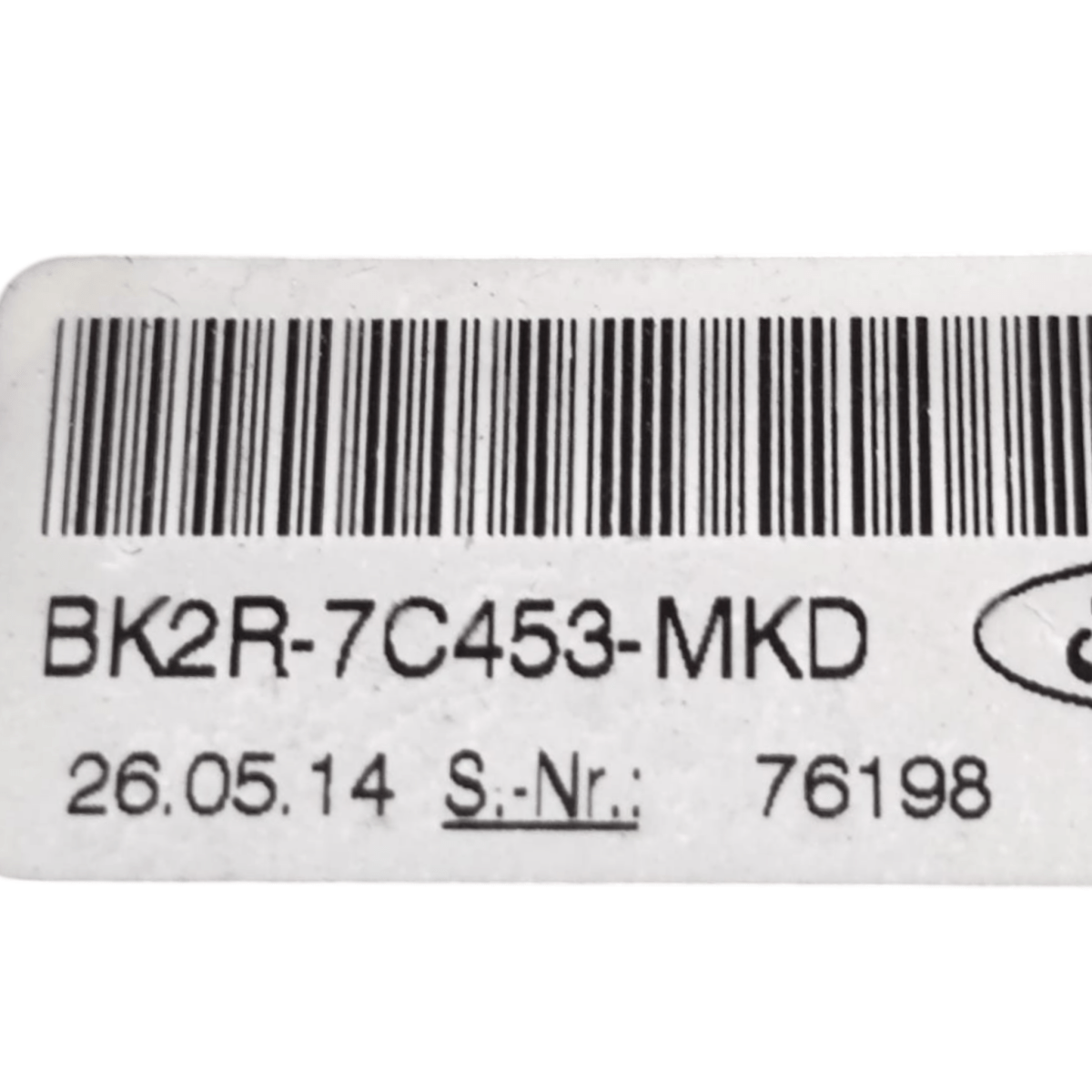 Leva Cambio Manuale 6 Marce Ford Transit COD: BK2R7C453MKD (2014 - ) - F&P CRASH SRLS - Ricambi Usati