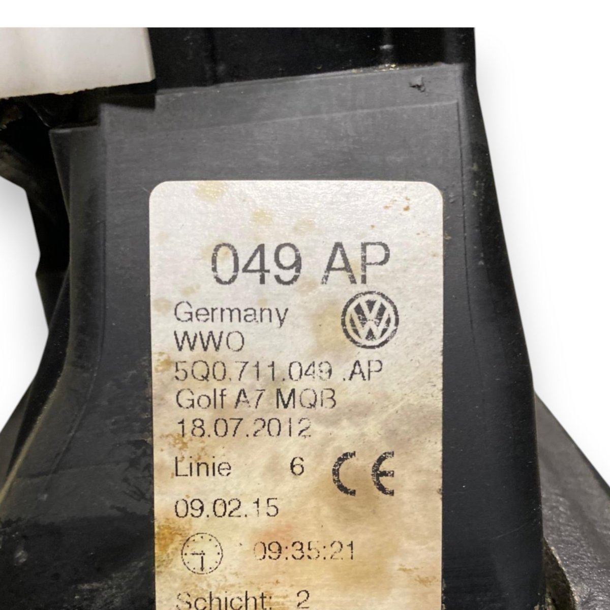 Leva cambio manuale + corde Volkswagen Golf VII (2012 - 2021) Cod: 5Q0711049AP - F&P CRASH SRLS - Ricambi Usati