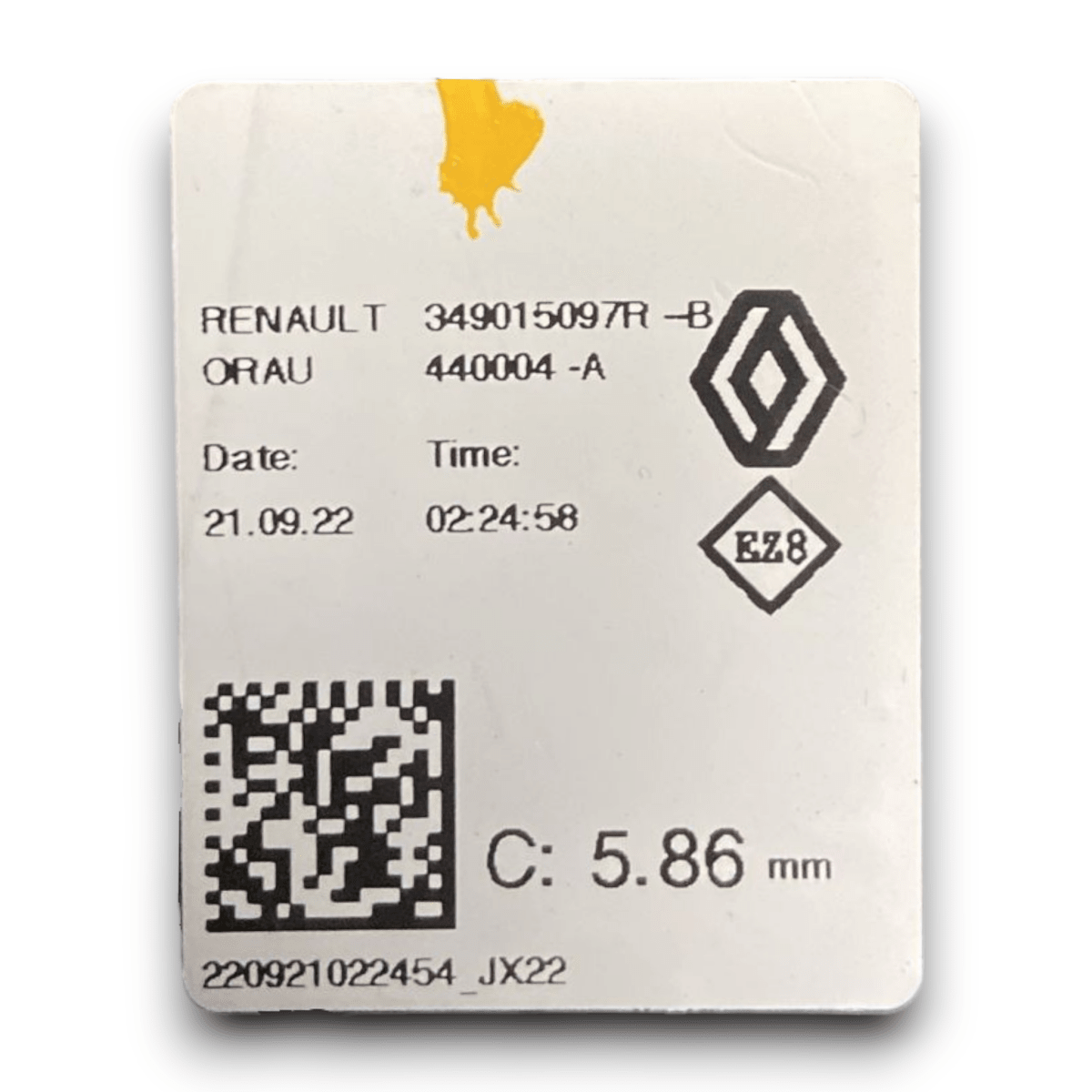 Leva cambio manuale Dacia Jogger cod . 349015097r (2021 >) - F&P CRASH SRL - Ricambi Usati