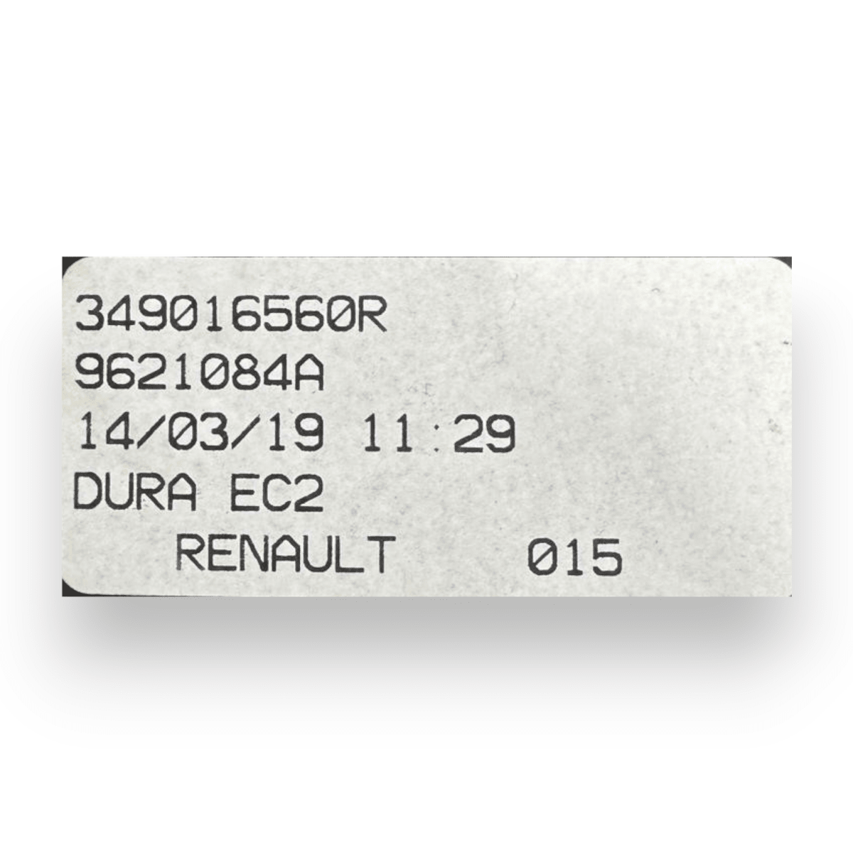 Leva cambio manuale Dacia Sandero II 1.0 benzina cod.349016560R (2012 - 2021) - F&P CRASH SRL - Ricambi Usati