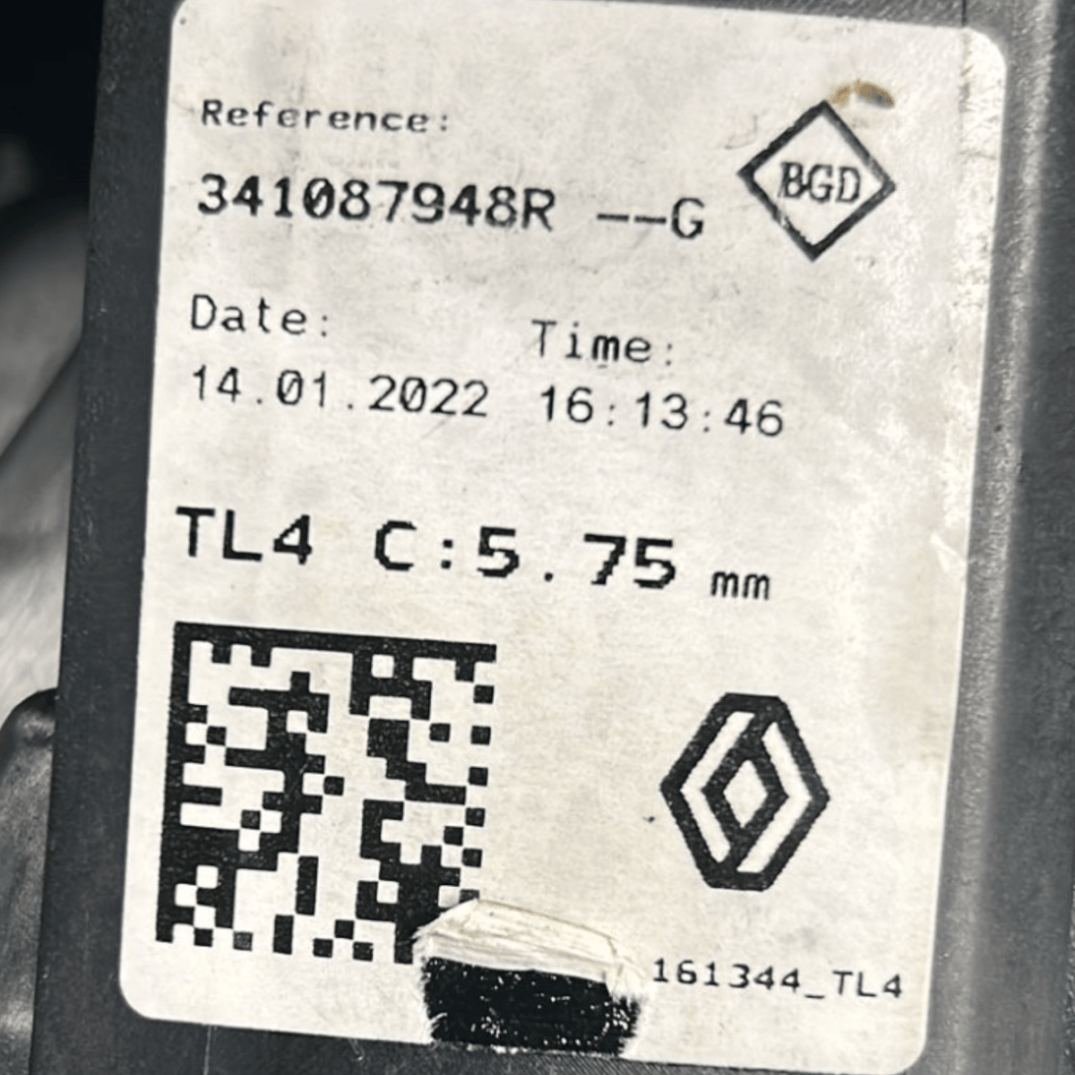 Leva Cambio Manuale Renault Express 1.5 Diesel cod:341087948R (2020 >) + Corde - F&P CRASH SRLS - Ricambi Usati