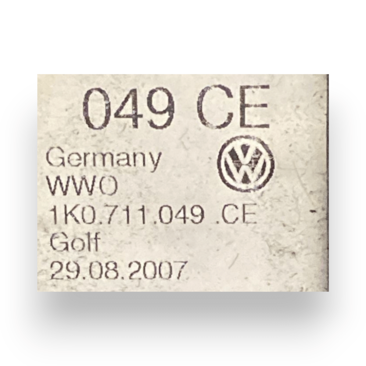 Leva del cambio + corde volkswagen golf VI cod:1k0711049 (2008 - 2012) - F&P CRASH SRLS - Ricambi Usati