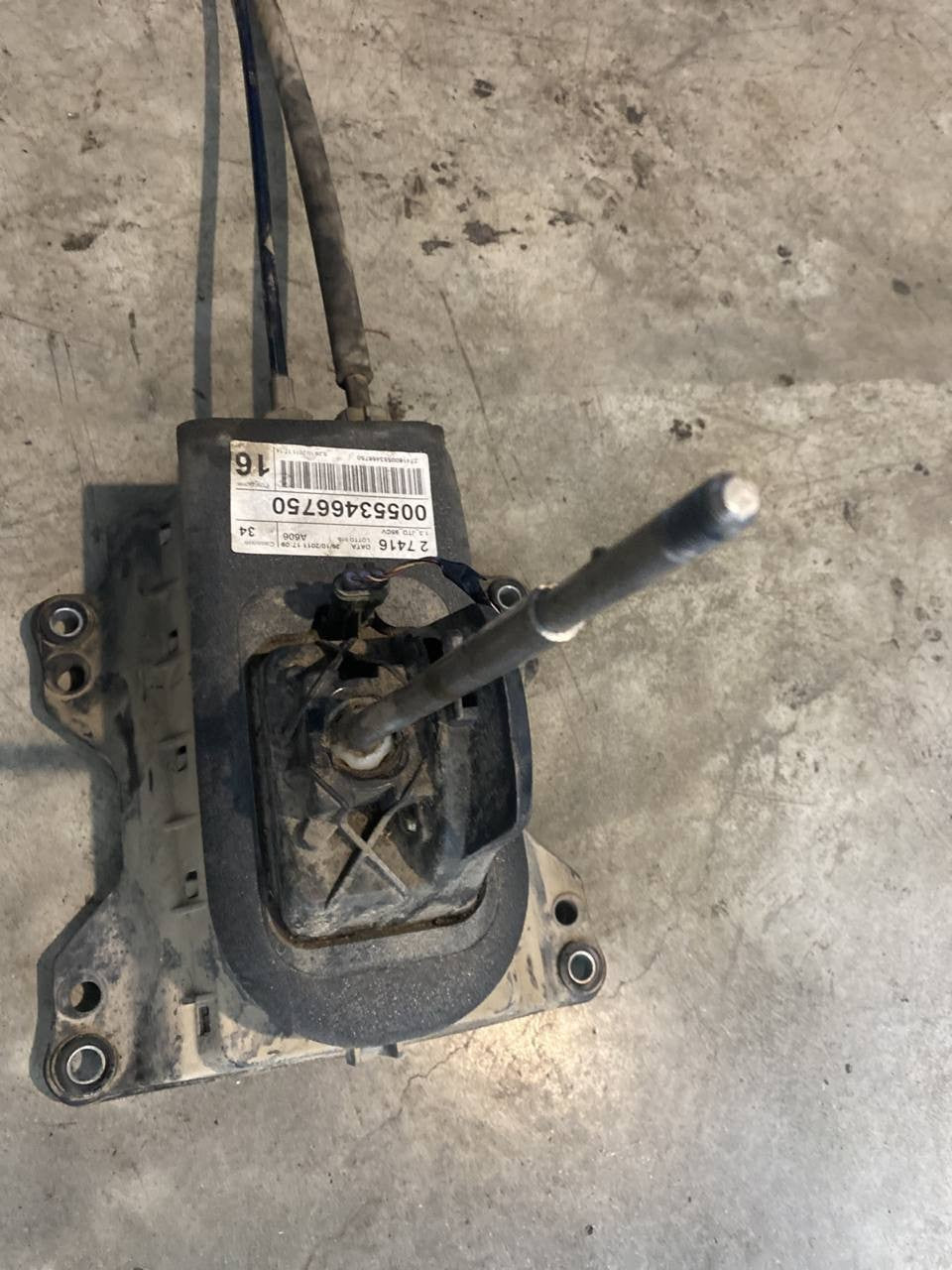 Fiat Punto Evo 1.3 mjt gear lever code: 00553466750 - F&P CRASH SRLS - Used Parts