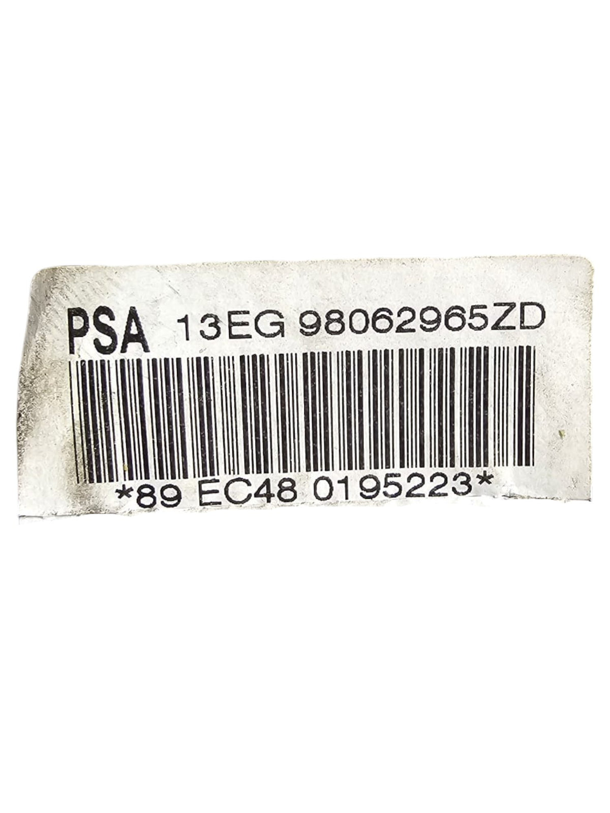Handbrake / Parking Brake Peugeot 208 Code:98062965ZD (2012 > 2019) - F&P CRASH SRLS - Used Parts