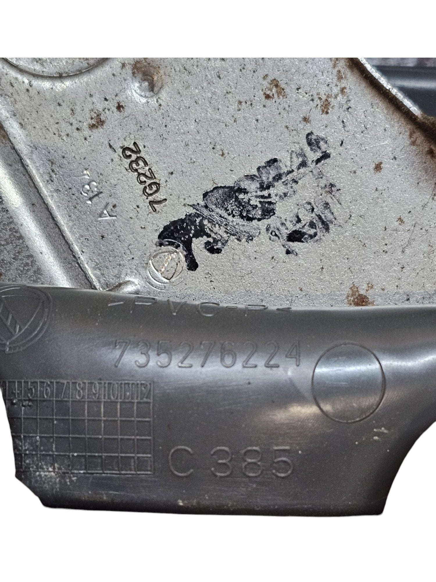 Leva Freno a Mano / Freno di Stazionamento Fiat Panda 169 (2003 - 2012) Cod:735276224 - F&P CRASH SRLS - Ricambi Usati