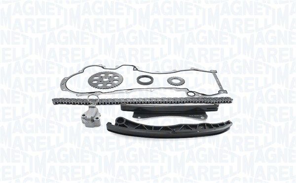 MAGNETI MARELLI Kit catena distribuzione con guarnizione, senza kit bulloni/viti, Catena chiusa, Simplex cod : 341500000100 - F&P CRASH SRLS - Ricambi Usati