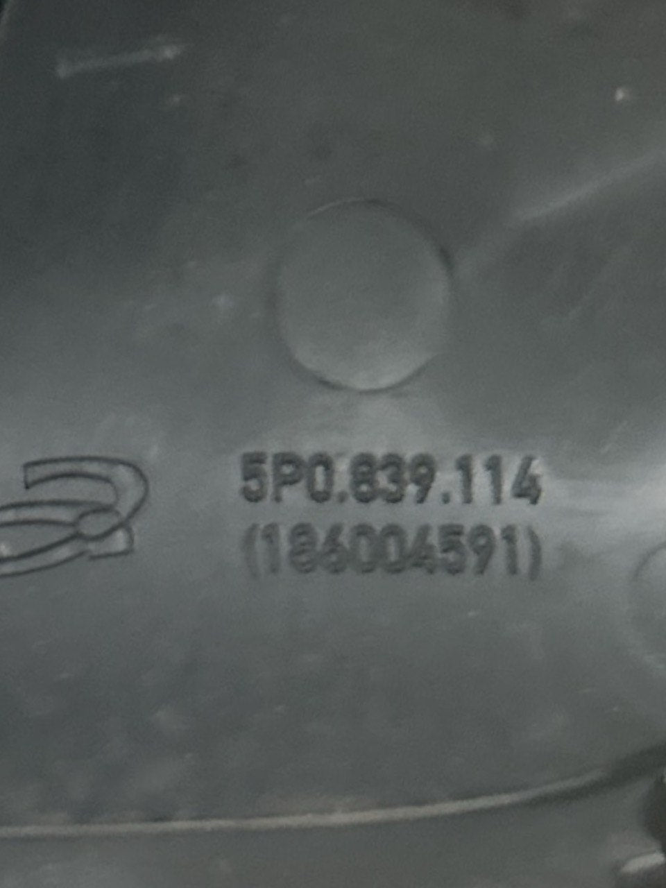 Right Rear Interior Handle (DX) Seat Leon II (1P) (2005 > ) code 5P0839114 - F&P CRASH SRLS - Used Parts