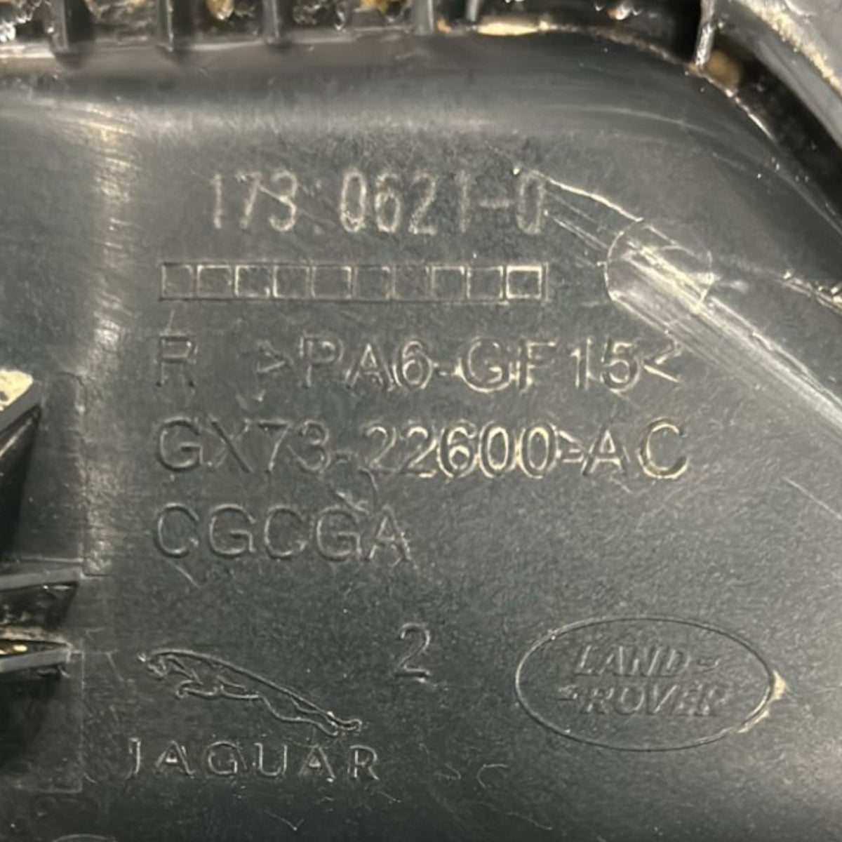 Right Rear Interior Handle Jaguar F - Pace (2016 >) code: GX73 - 22600 - AC - F&P CRASH SRLS - Used Parts