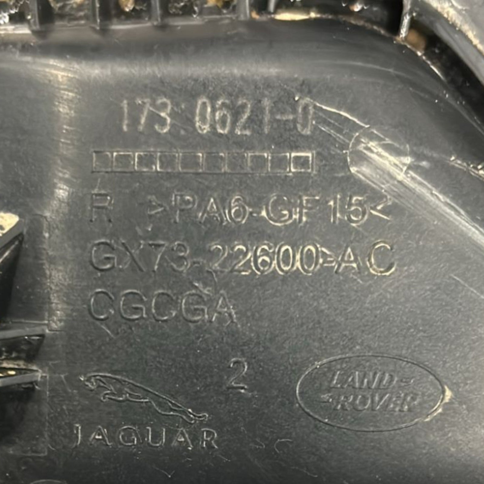 Right Rear Interior Handle Jaguar F - Pace (2016 >) code: GX73 - 22600 - AC - F&P CRASH SRLS - Used Parts