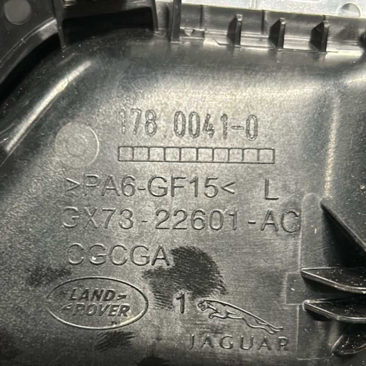 Left Rear Interior Handle Jaguar F - Pace (2016 >) code: GX73 - 22601 - AC - F&P CRASH SRLS - Used Parts