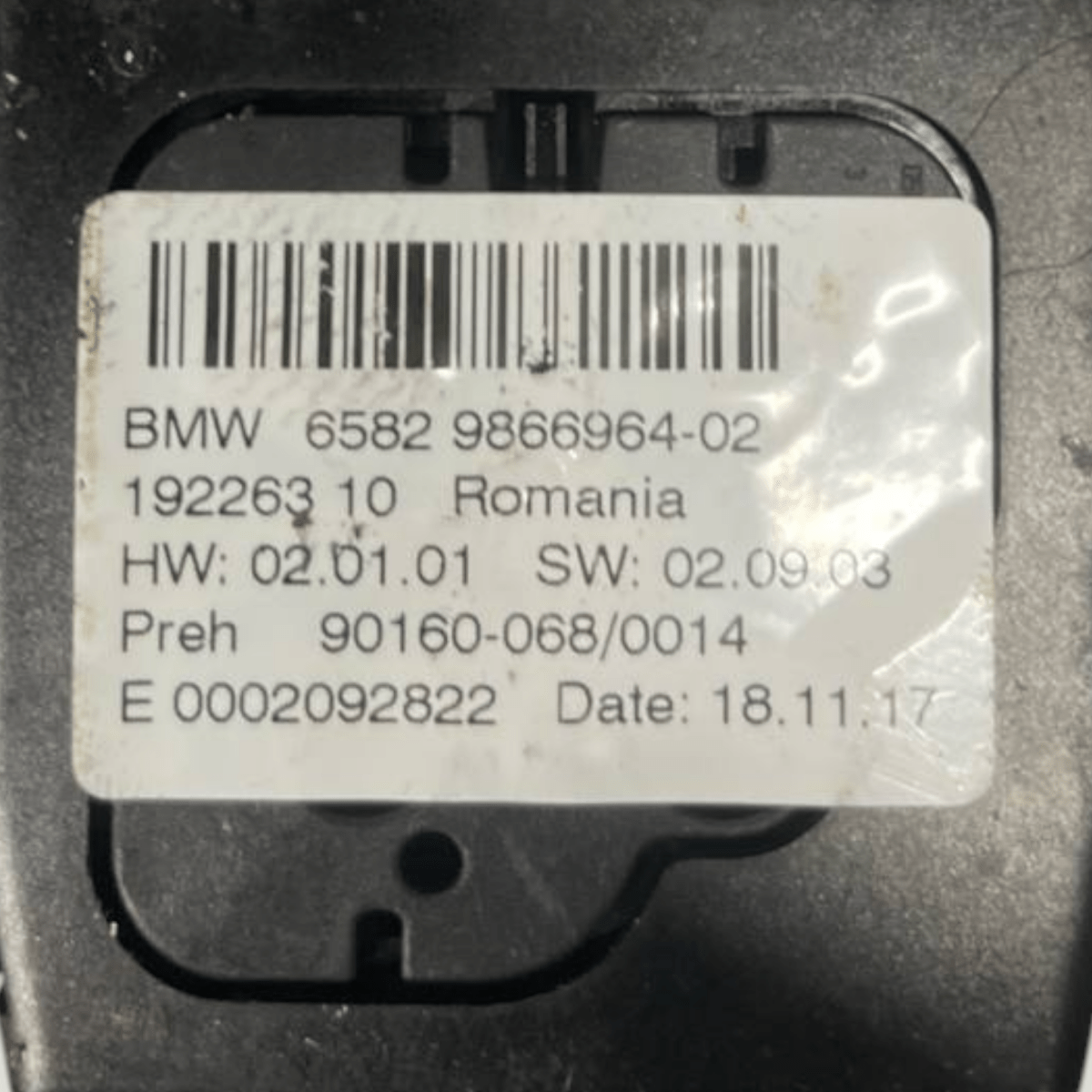 Multimedia Control Knob / Joystick Bmw X5 F15 (2015 to 2022) code: 9866964 - 02 - F&P CRASH SRLS - Used Spare Parts