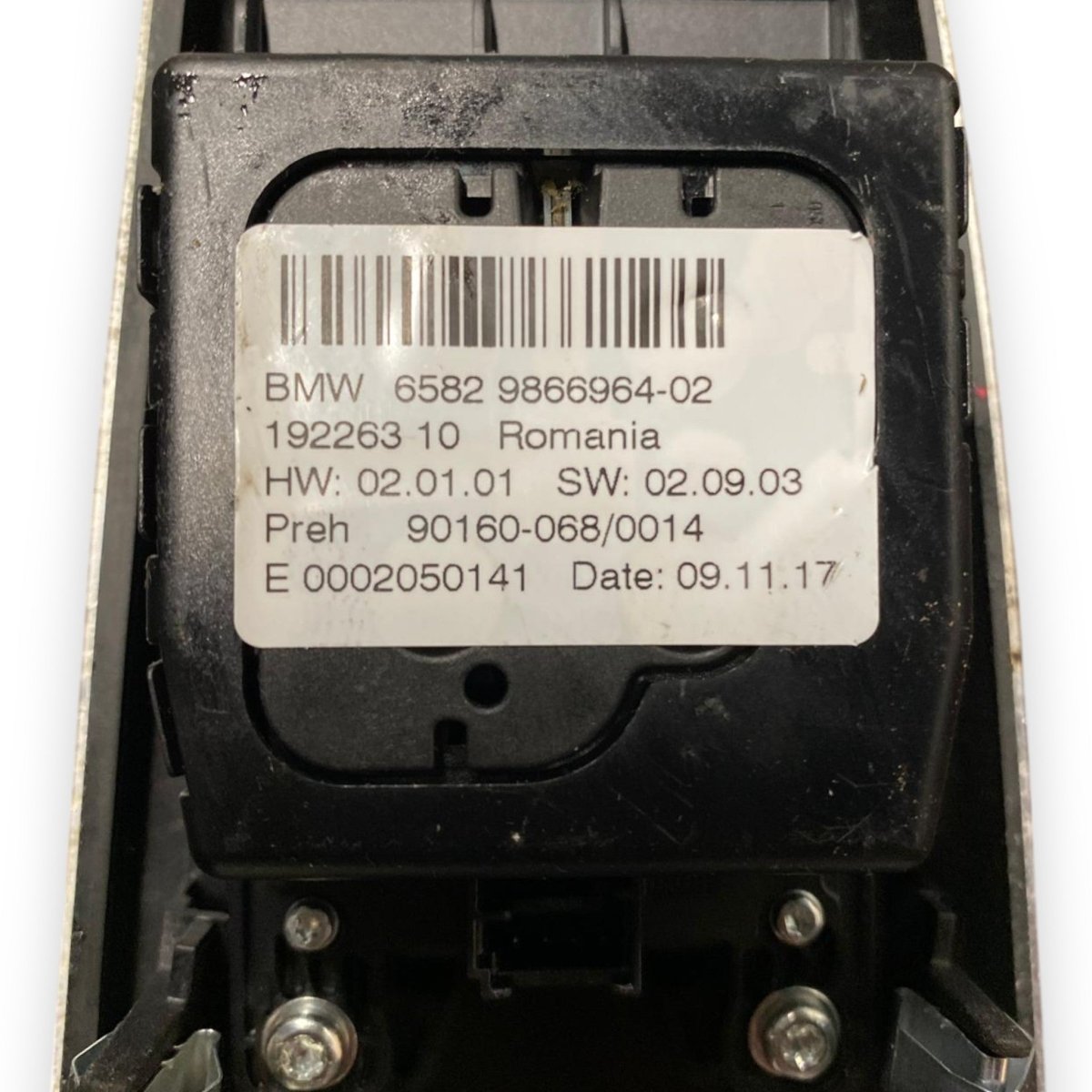 Manopola / joystick + rivestimento BMW Serie 4 Gran Coupè F36 (2013 - 2020) Cod: 65829866964 - 02 - F&P CRASH SRLS - Ricambi Usati