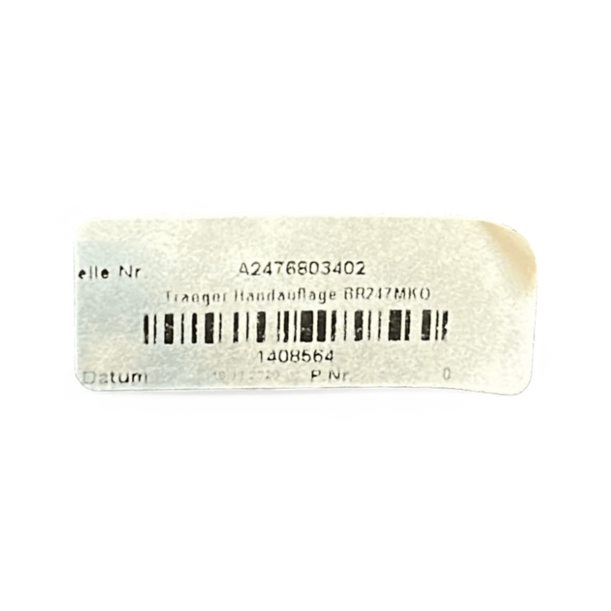 Knob / central wrist rest Mercedes Class B W247 (2019 - 2023) code.A2476803402 - F&P CRASH SRLS - Used Parts