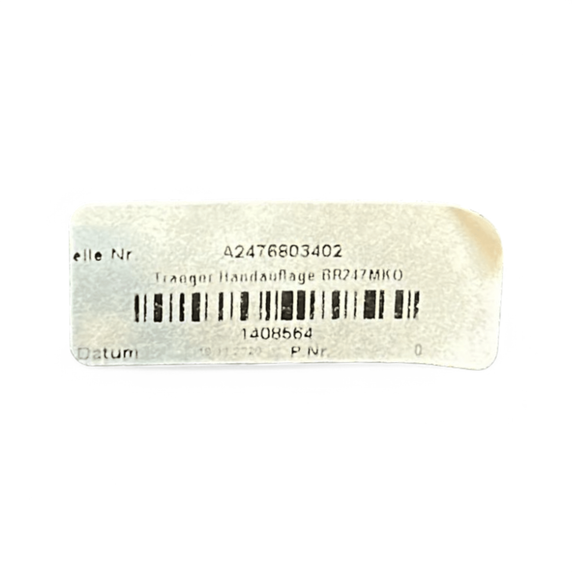 Manopola / poggia polso centrale Mercedes Classe B W247 (2019 - 2023) cod.A2476803402 - F&P CRASH SRLS - Ricambi Usati