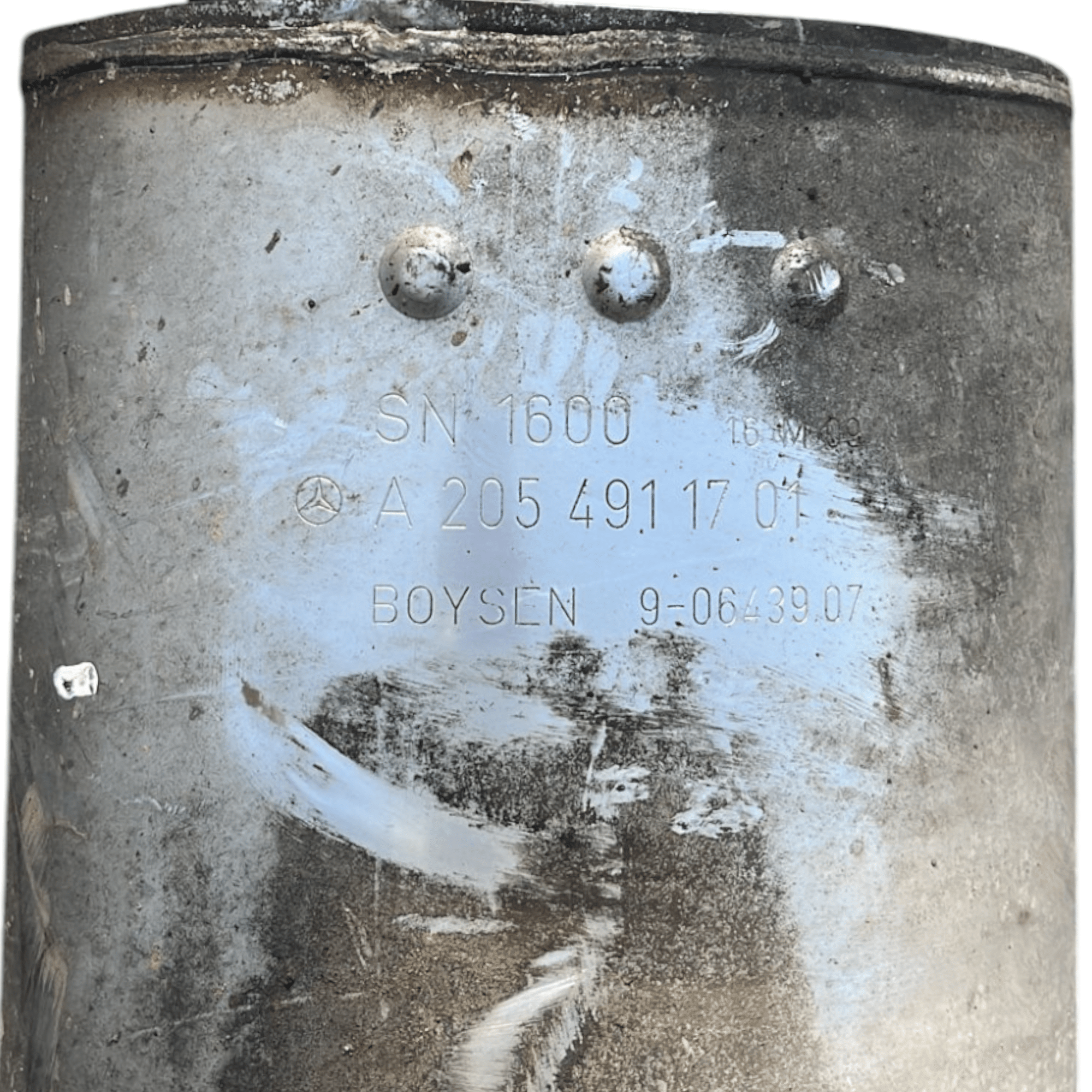 Marmitta / Scarico Terminale Mercedes - Benz Classe C W205 2.2 Diesel cod.A2054911701/A2054900614 (2014 - 2021) - F&P CRASH SRLS - Ricambi Usati