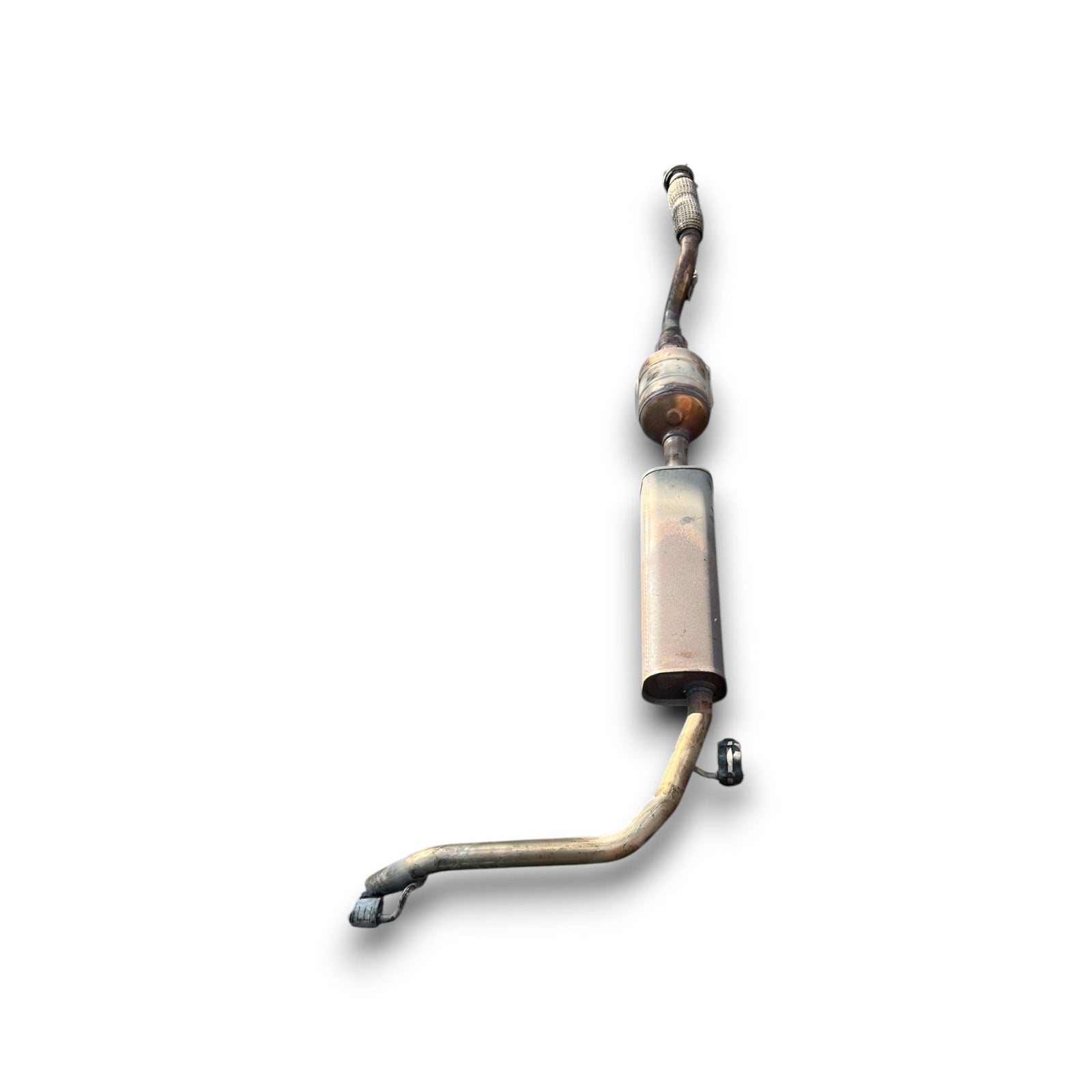 Muffler / Exhaust Terminal Dacia Sandero III cod.201005993R 1.0 Petrol (2022 > ) Exhaust Line - F&P CRASH SRLS - Used Parts
