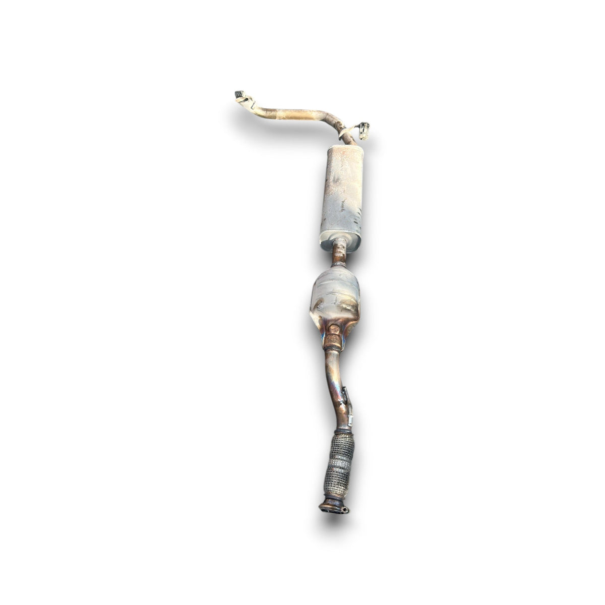 Muffler / Exhaust Terminal Dacia Sandero III cod.201005993R 1.0 Petrol (2022 > ) Exhaust Line - F&P CRASH SRLS - Used Parts