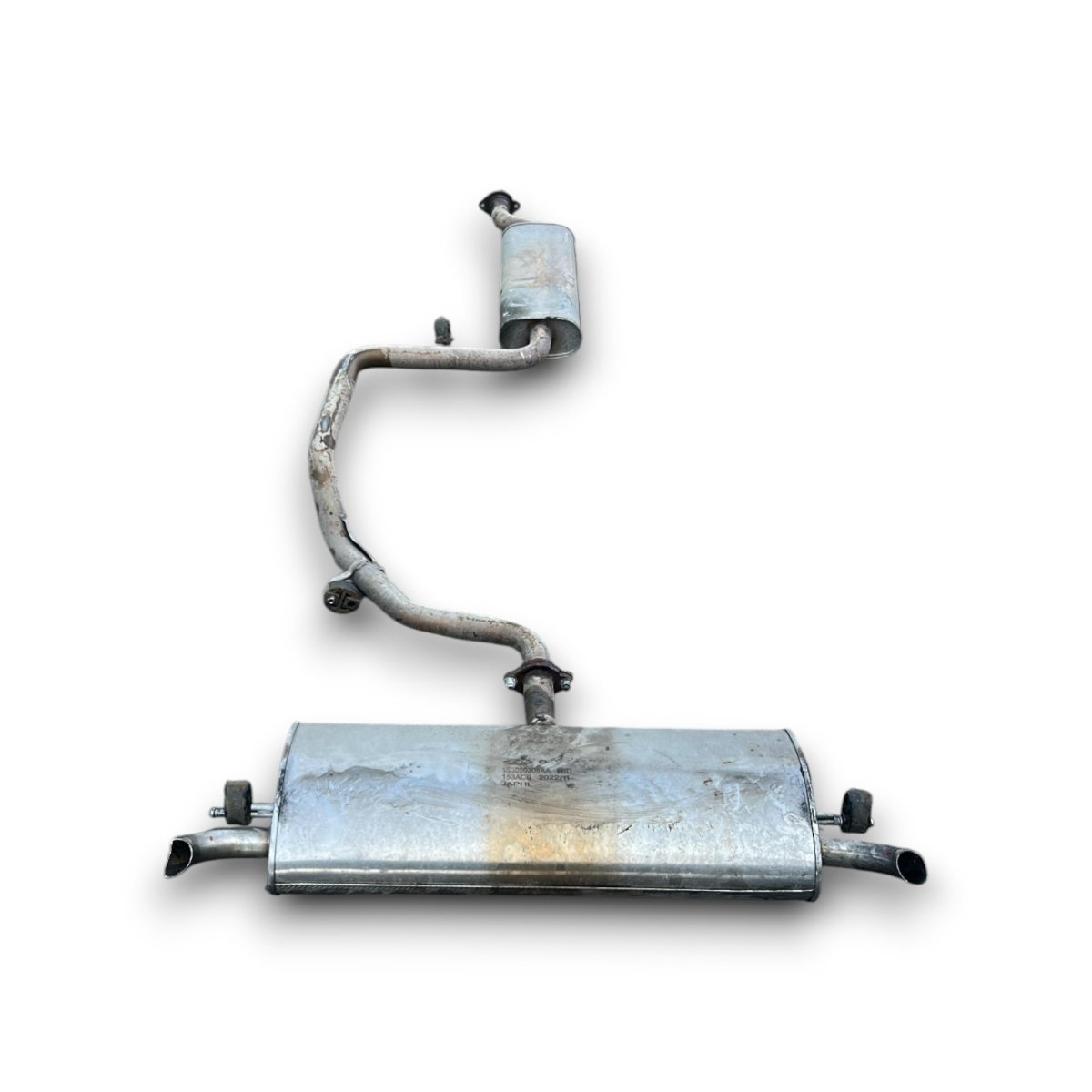 Muffler / exhaust terminal DR 5.0 cod.153000308AA 1.5 petrol / LPG (2020 > ) exhaust line - F&P CRASH SRL - Used Parts