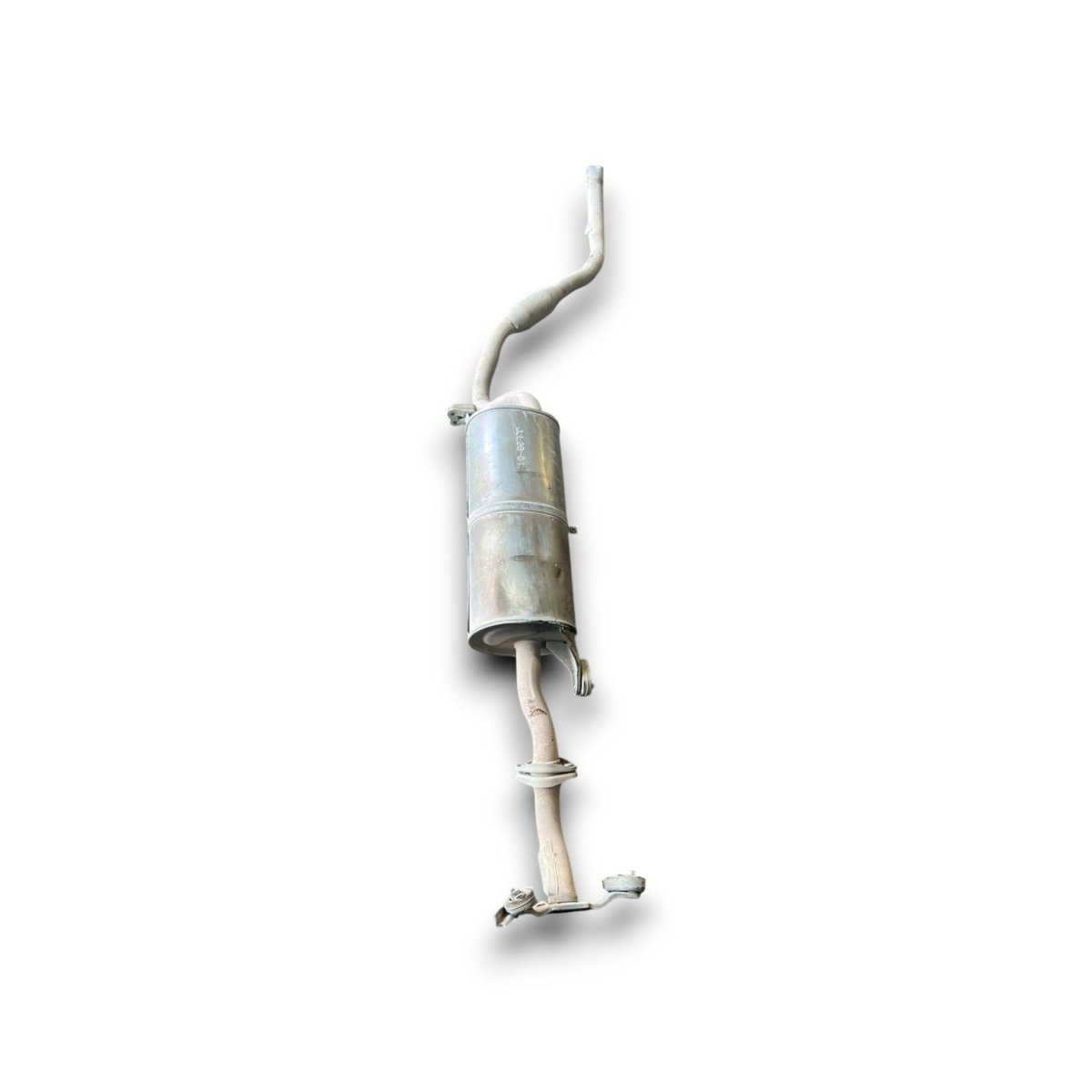 Marmitta / terminale di scarico Mitsubishi Pajero Sport I 2.5 diesel (2004 &gt; 2008) linea di scarico - F&amp;P CRASH SRLS - Ricambi Usati