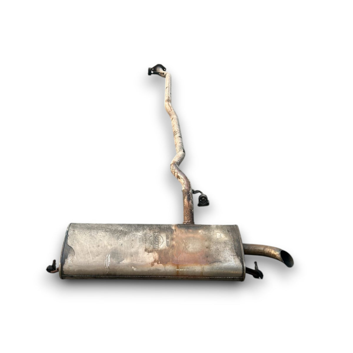 Marmitta / Terminale Di Scarico Nissan Qashqai (J10) cod.20100JD500 1.5 Diesel (2006 &gt; 2014) Linea Di Scarico - F&amp;P CRASH SRLS - Ricambi Usati