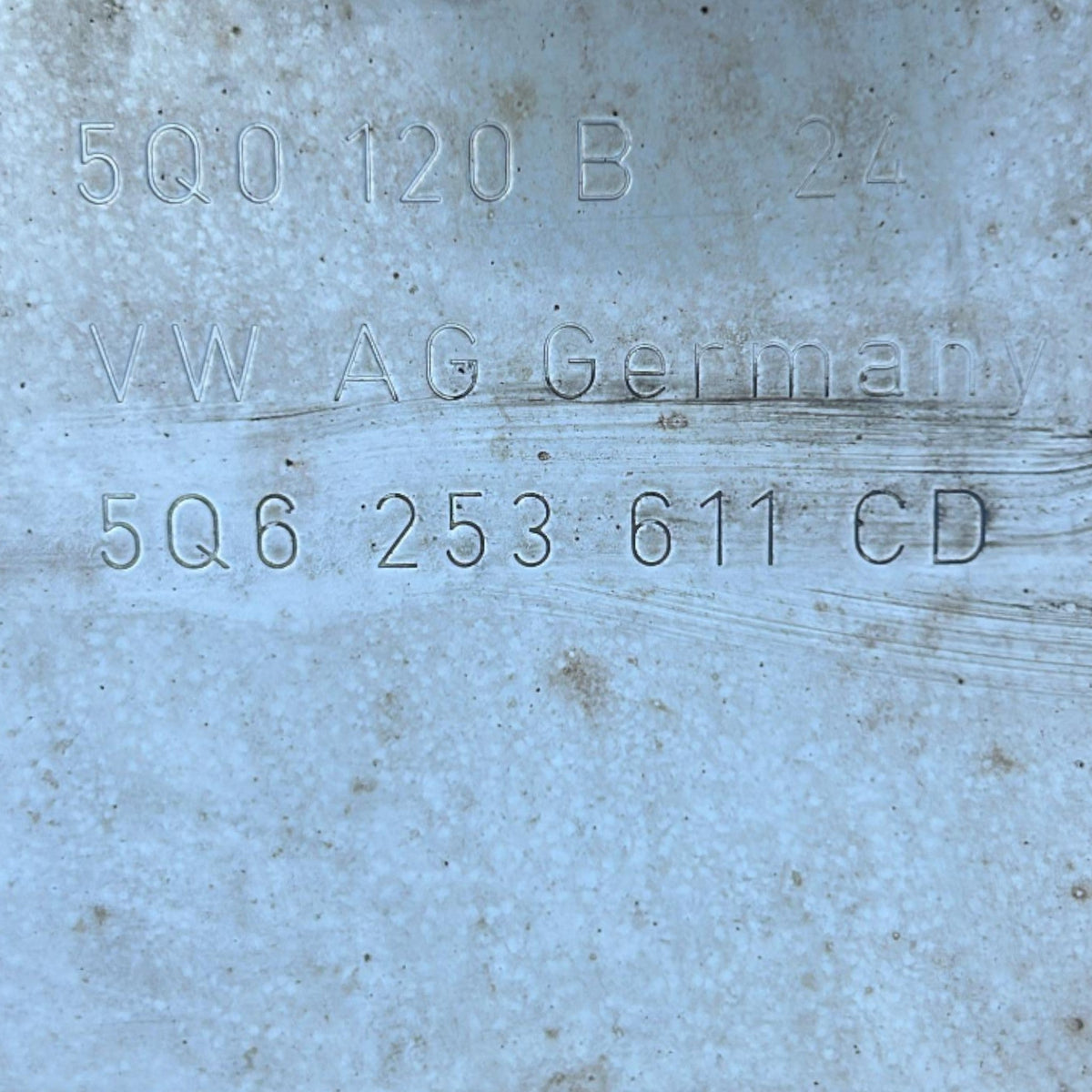 Muffler / Exhaust Terminal Volkswagen Golf 7.5 code 5Q6253611CD 2.0 Diesel (2019 > ) Exhaust Line - F&P CRASH SRLS - Used Parts