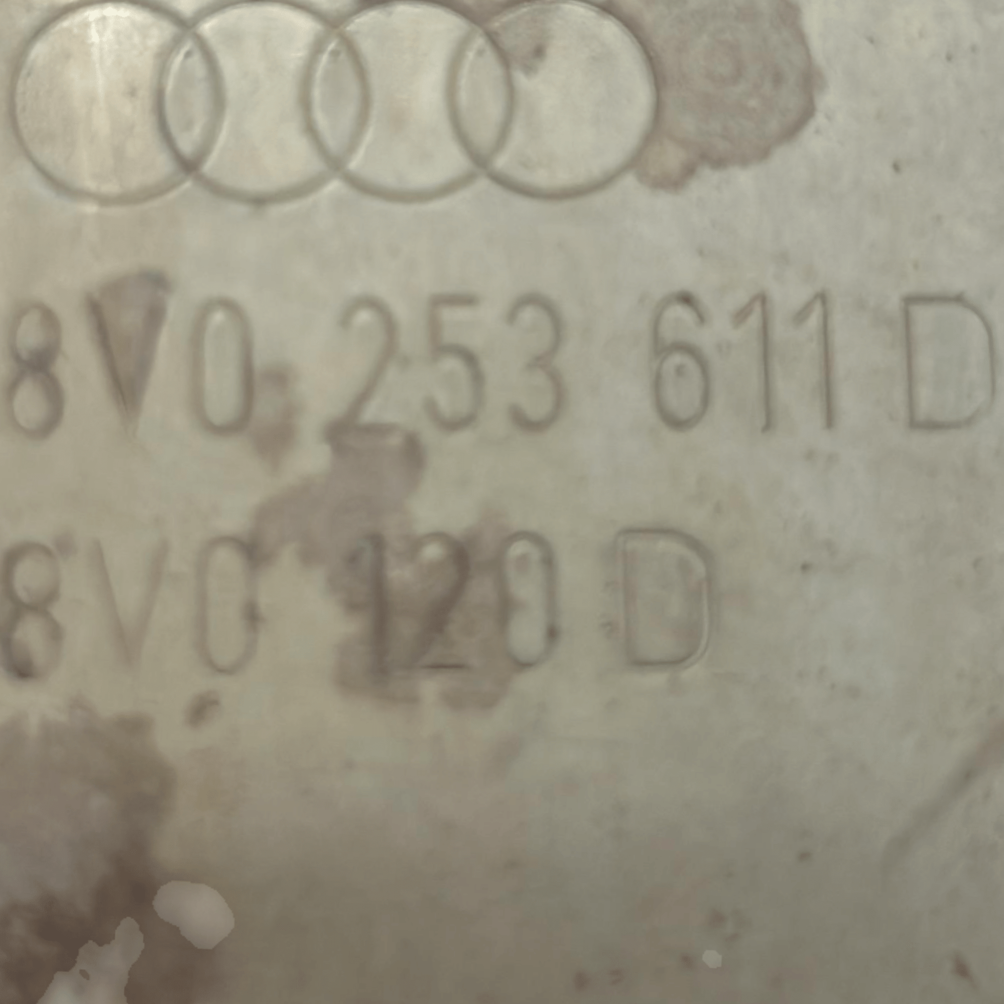 Marmitte / Terminale Di Scarico Audi RS3 (8V) cod.8V0253611D 2.5 Benzina (2015 > 2020) - F&P CRASH SRLS - Ricambi Usati