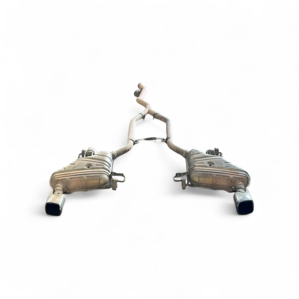 Marmitte / terminali di scarico Mercedes Benz ML (W164) cod.A1644907115 3.0 diesel (4x4) (2005 > 2011) cod.A1644907215 linea di scarico - F&P CRASH SRLS - Ricambi Usati