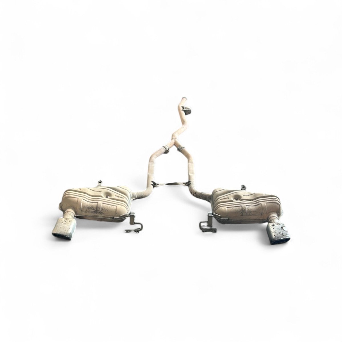 Marmitte / terminali di scarico Mercedes Benz ML (W164) cod.A1644907115 3.0 diesel (4x4) (2005 > 2011) cod.A1644907215 linea di scarico - F&P CRASH SRLS - Ricambi Usati